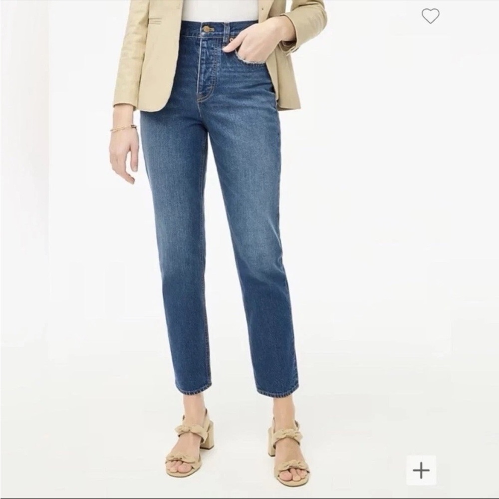 J. Crew Factory Premium Edition High-Rise Straight Jean Size 28 Petite